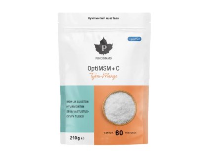 OptiMSM + C 210 g rakytník-mango (Varianta OptiMSM + C 210 g rakytník-mango SK)