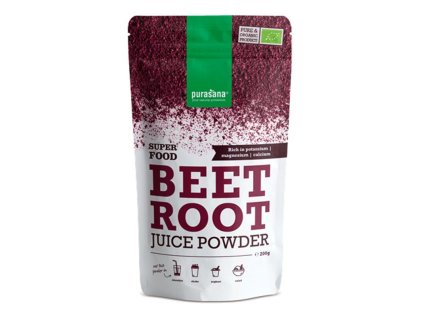 Beetroot Juice Powder BIO 200 g (Červená řepa) (Varianta Beetroot Juice Powder BIO 200 g (Červená řepa))