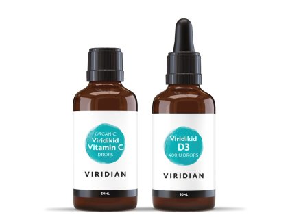 1. Balíček Viridikid (Vitamin C 50ml + Vitamin D 30ml) (Varianta 1. Balíček Viridikid (Vitamin C 50ml + Vitamin D 30ml))