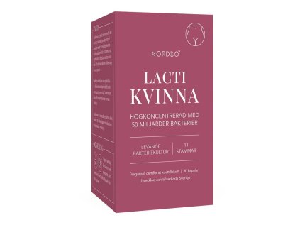 Lacti Kvinna 30 kapslí (Probiotika pro ženy) (Varianta Lacti Kvinna 30 kapslí (Probiotika pro ženy) SK)