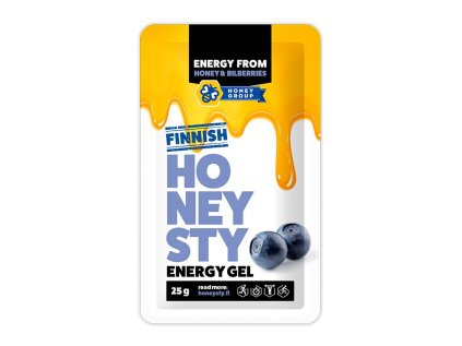 Honeysty Energy Gel  25g borůvka (Varianta Honeysty Energy Gel  25g borůvka)