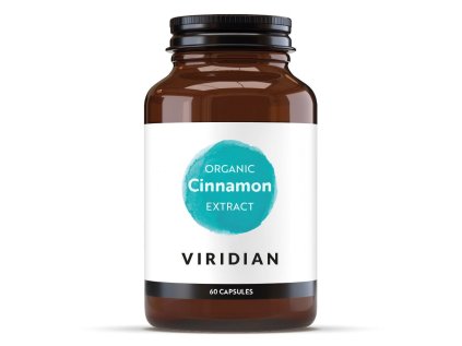 Cinnamon Extract 60 kapslí Organic (Varianta Cinnamon Extract 60 kapslí Organic)