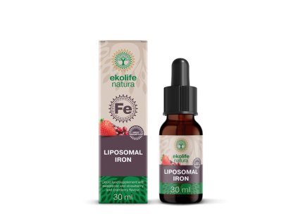 Liposomal Iron 30ml jahoda brusinka (Varianta Liposomal Iron 30ml jahoda brusinka)