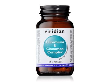 Chromium & Cinamon Complex 14 kapslí (7 Day Sugar Detox) (Varianta Chromium and Cinamon Complex 14 kapslí (7 Day Sugar Detox))