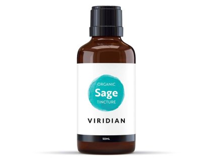 Sage Tincture 50ml Organic (Šalvěj lékařská Bio tinktura) (Varianta Sage Tincture 50ml Organic (Šalvěj lékařská Bio tinktura))