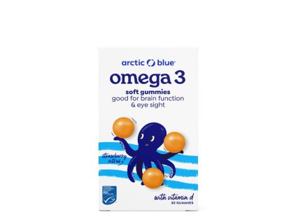 Kids Omega 3 30 gummies (250mg DHA, 70mg EPA & Vitamin D 200IU) (Varianta Kids Omega 3 30 gummies (250mg DHA, 70mg EPA and Vitamin D 200IU))