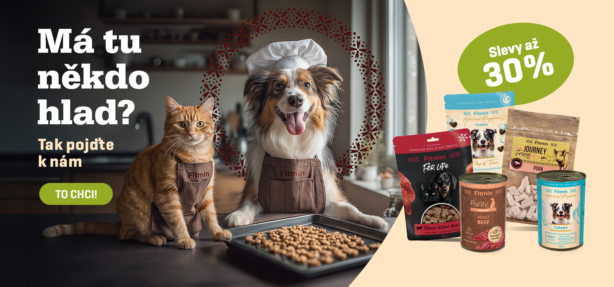 Hladový březen - sleva až 30 % na pamlsky pochoutky