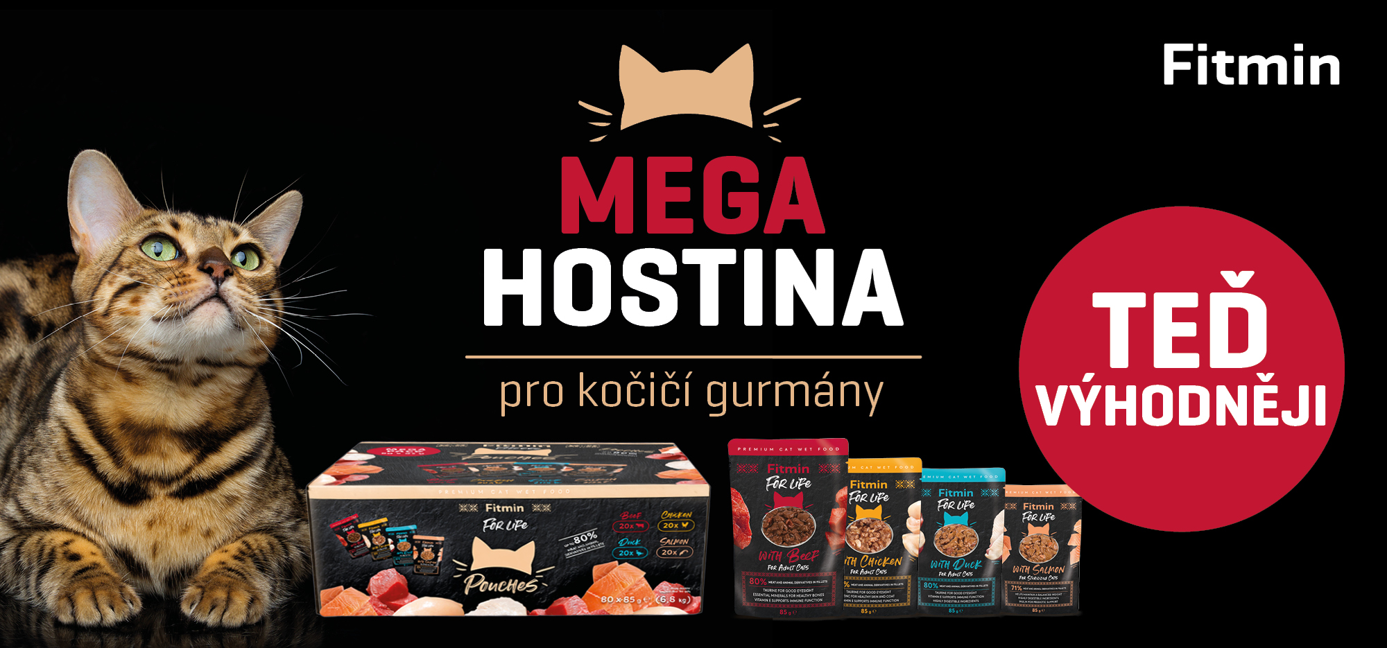 Sleva 10 % megapack kapsičky pro kočky