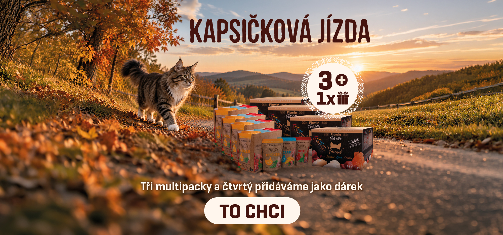 Multipacky kapsičky pro kočky 3 + 1 navíc zdarma