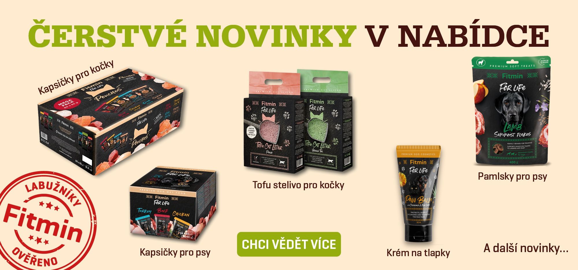 Novinky Fitmin