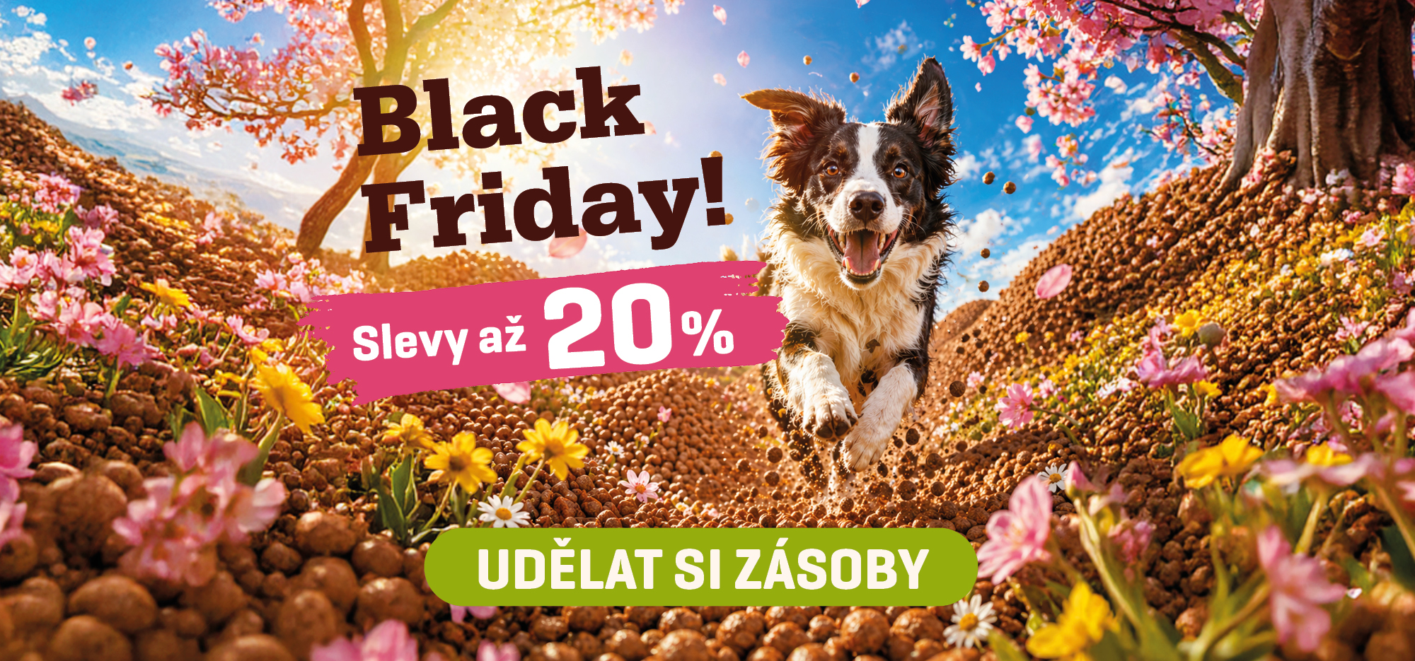 Květnový Black Friday slevy 20 %