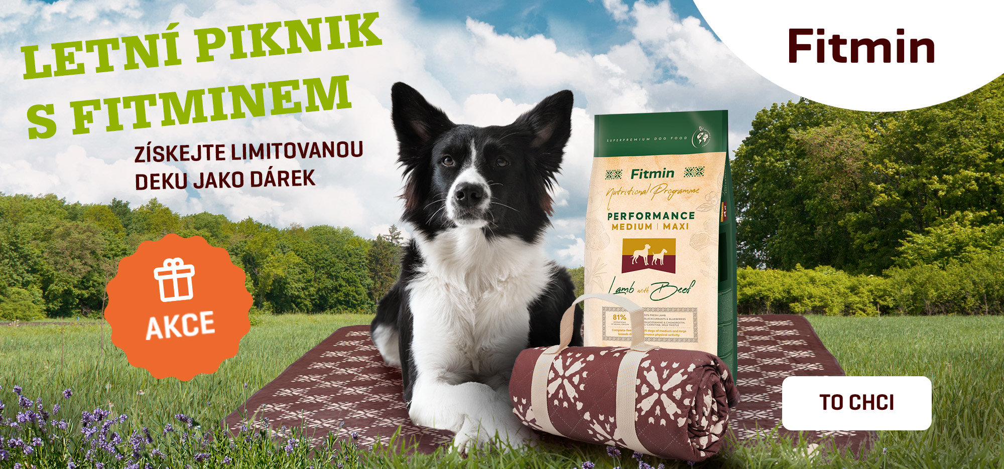 Fitmin Výživový program  pikniková deka