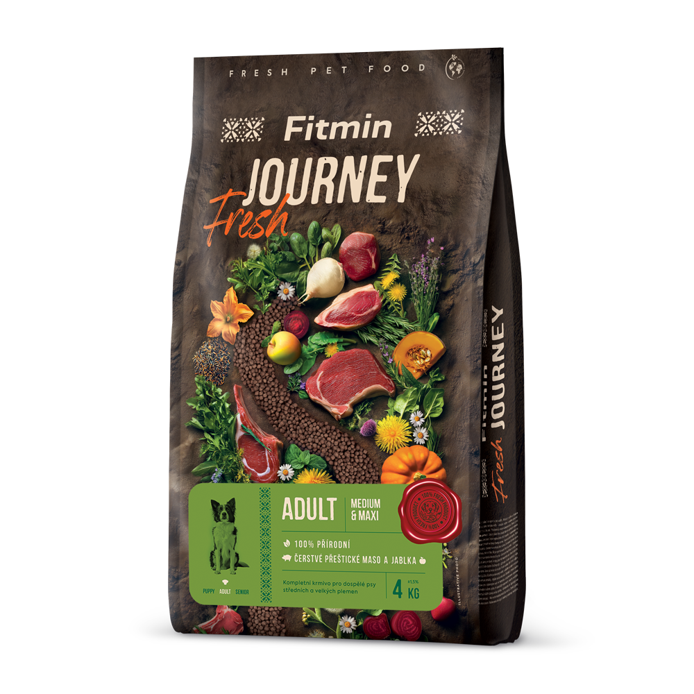 Fresh Journey pro střední a velké psy