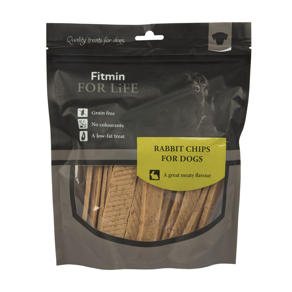 Fitmin For Life Králičí plátky pochoutka pro psy 400 g