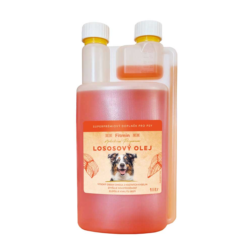 Fitmin Lososový olej pro psy 1 l