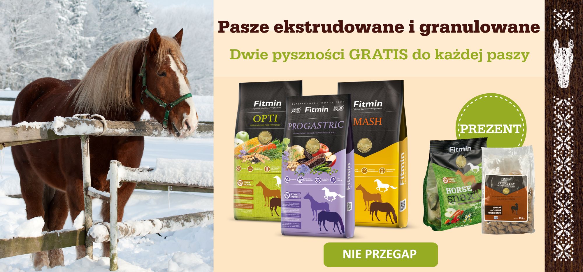 promocja na karmy dla koni