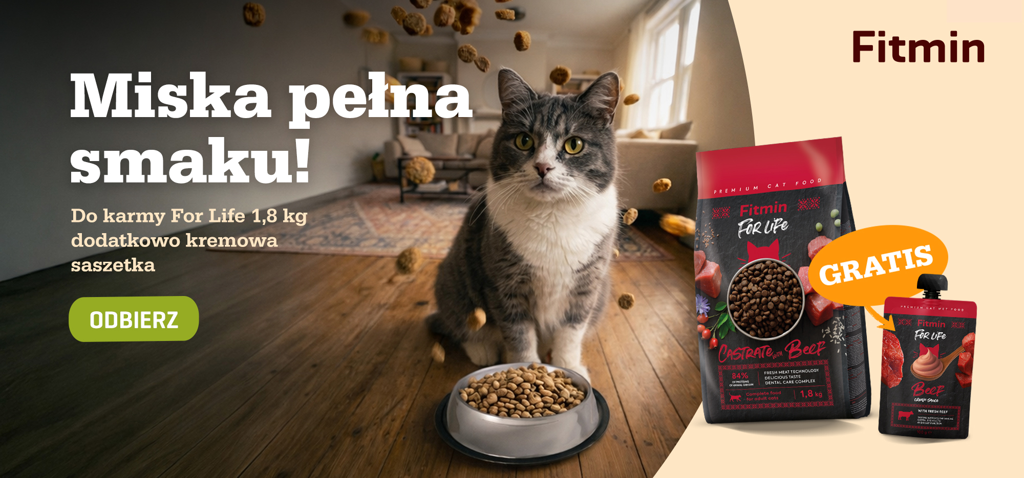 baner for life 1,8 kg + saszetka