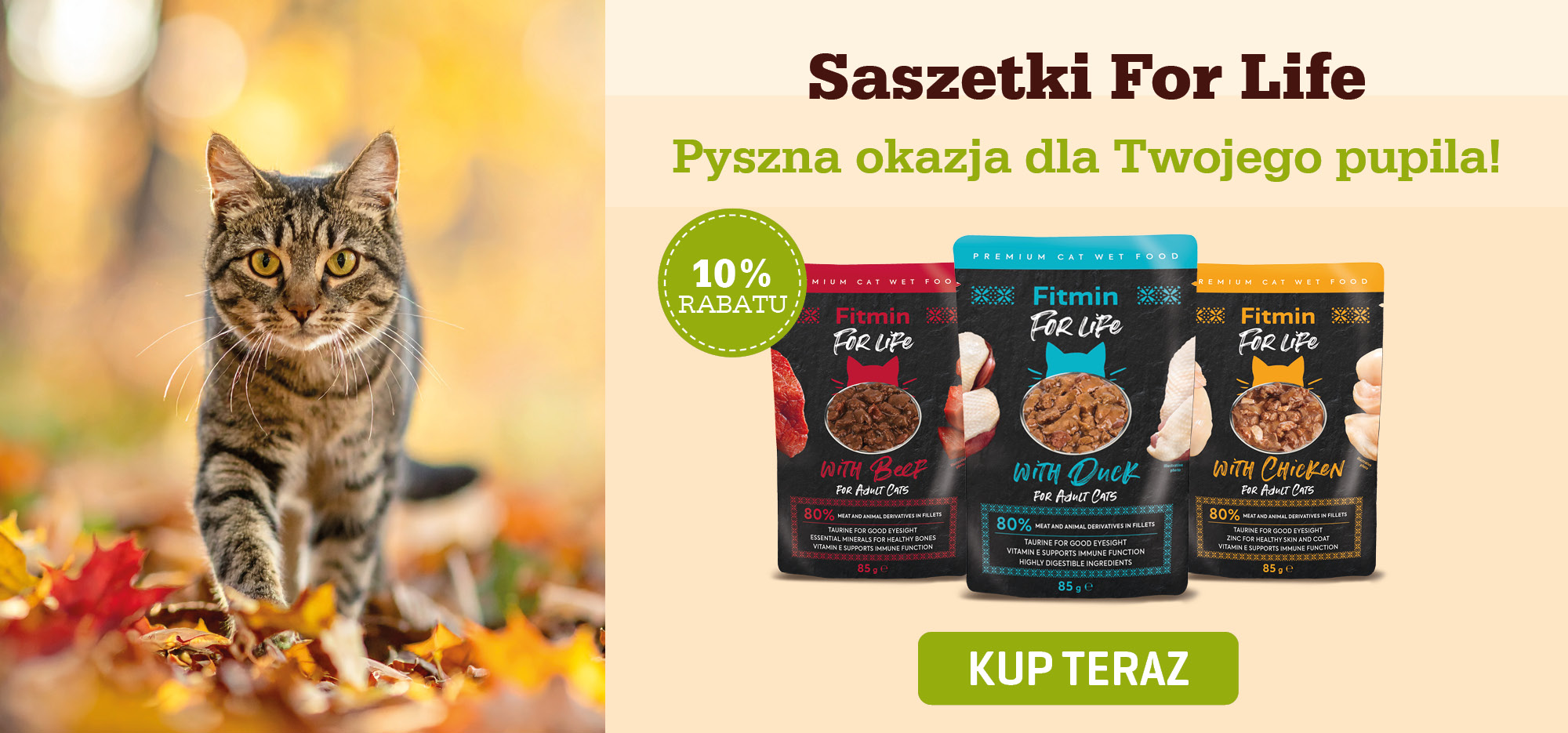 saszetki kot -10%