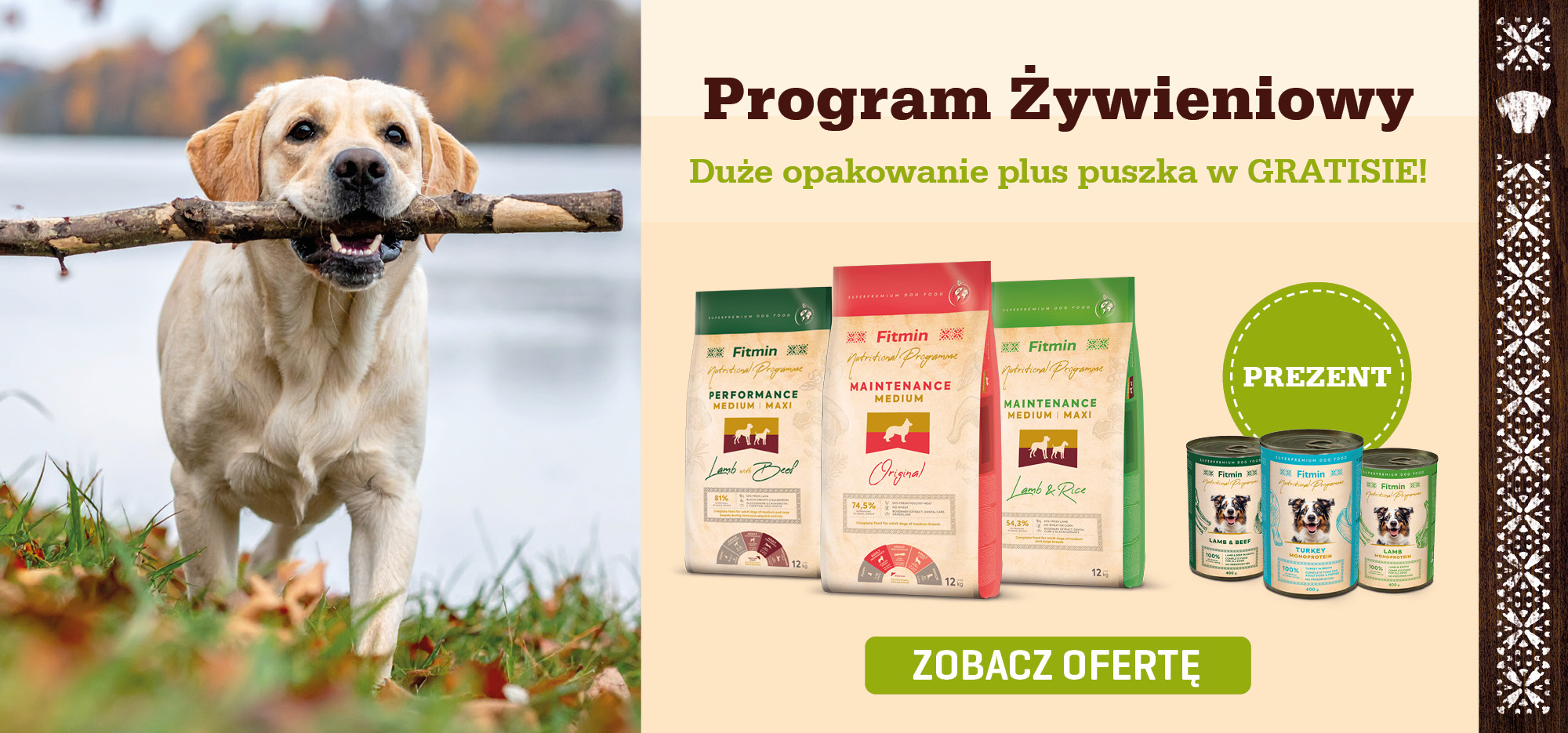 program żywieniowy + konserwa