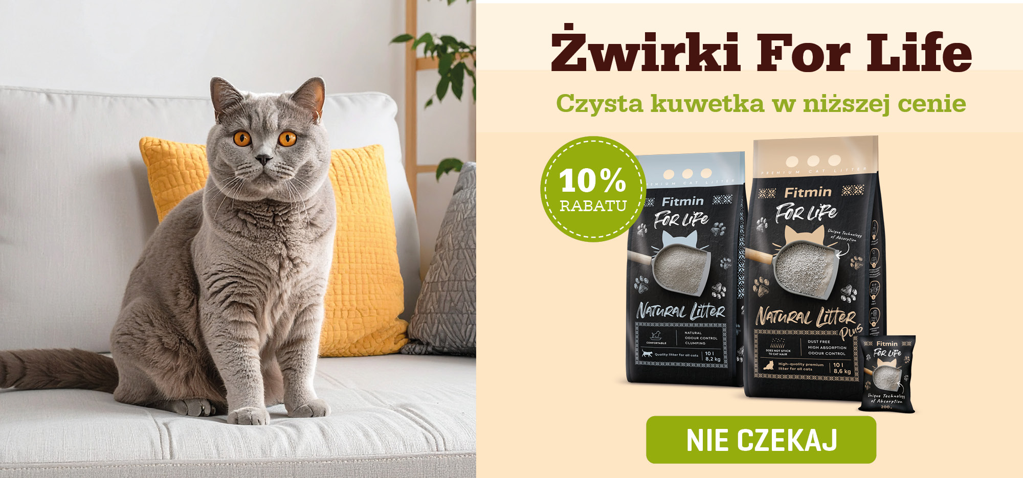żwirek -10%