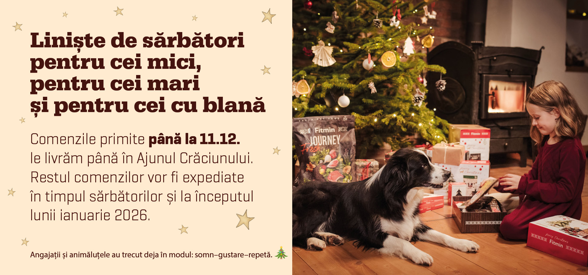 Livrare după Crăciun