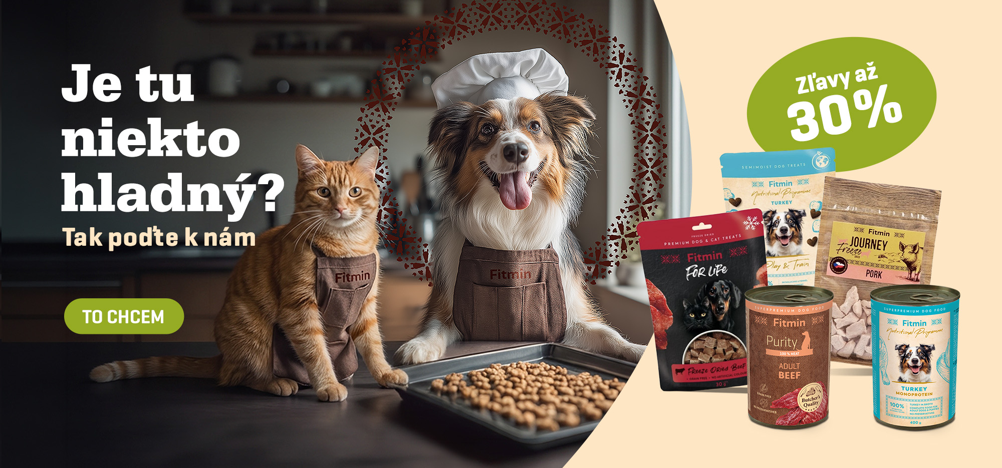 Hladový březen - sleva až 30 % na pamlsky pochoutky