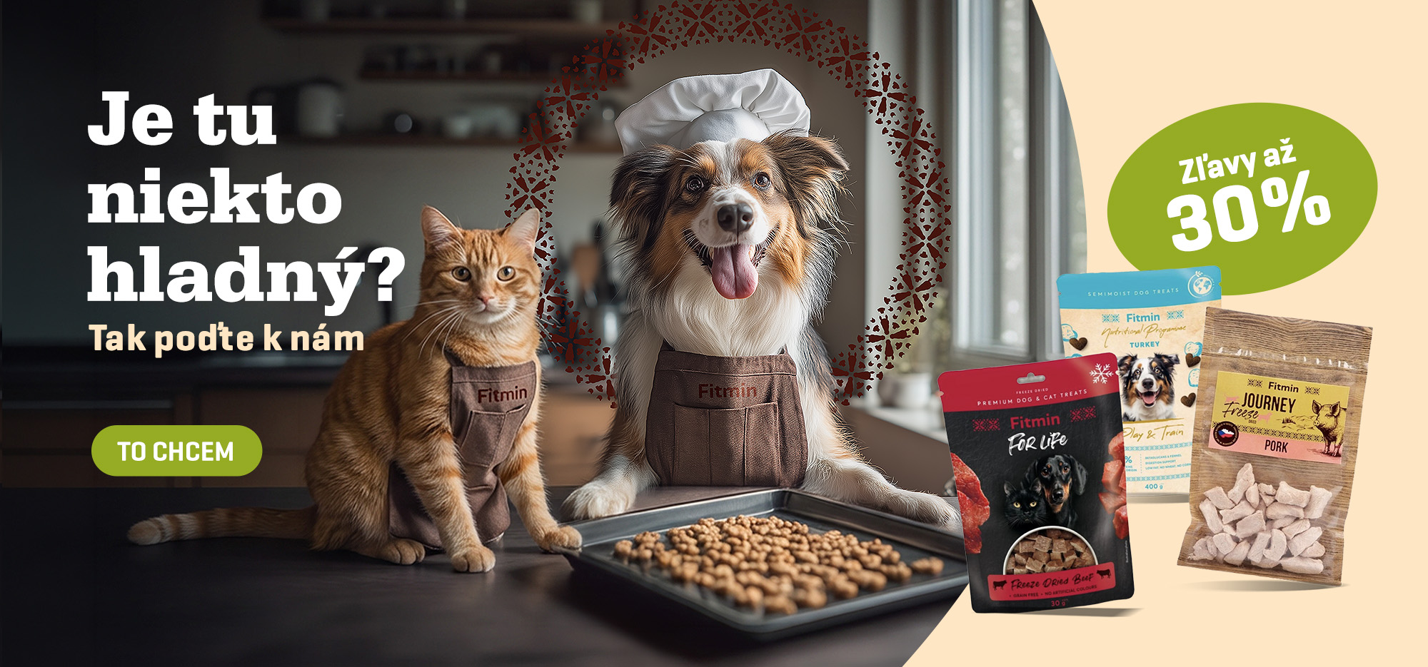 Hladový březen - sleva až 30 % na pamlsky pochoutky