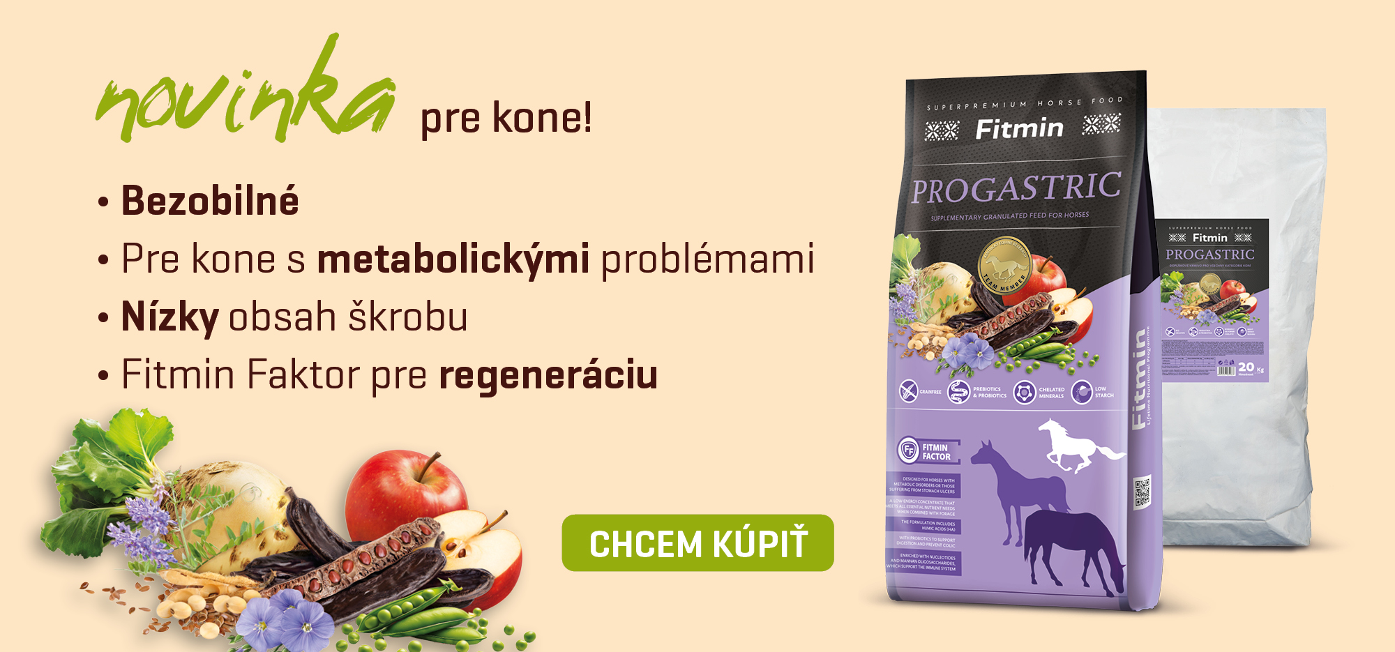 Progastric novinka pro koně