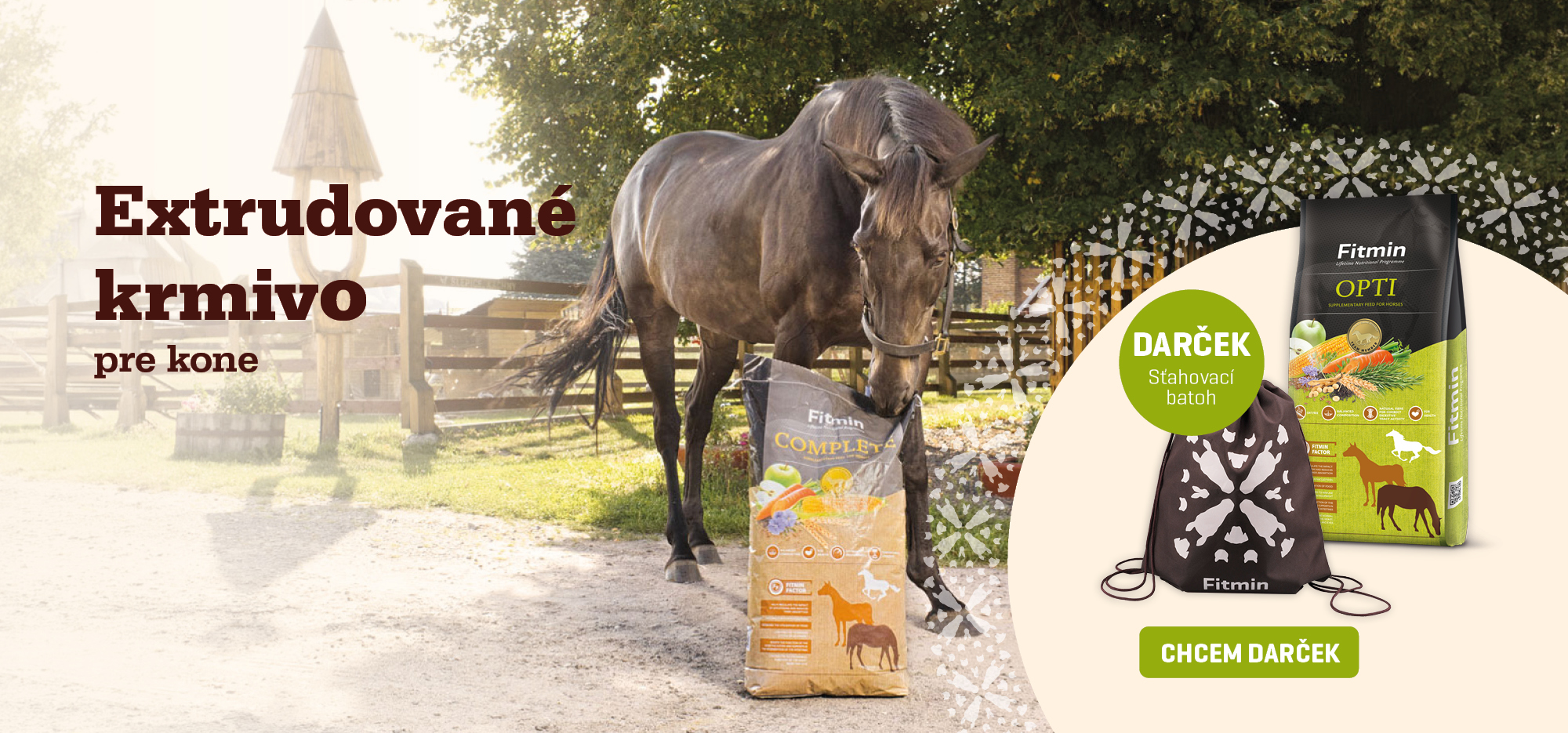 Extrudovaná krmiva + dárek