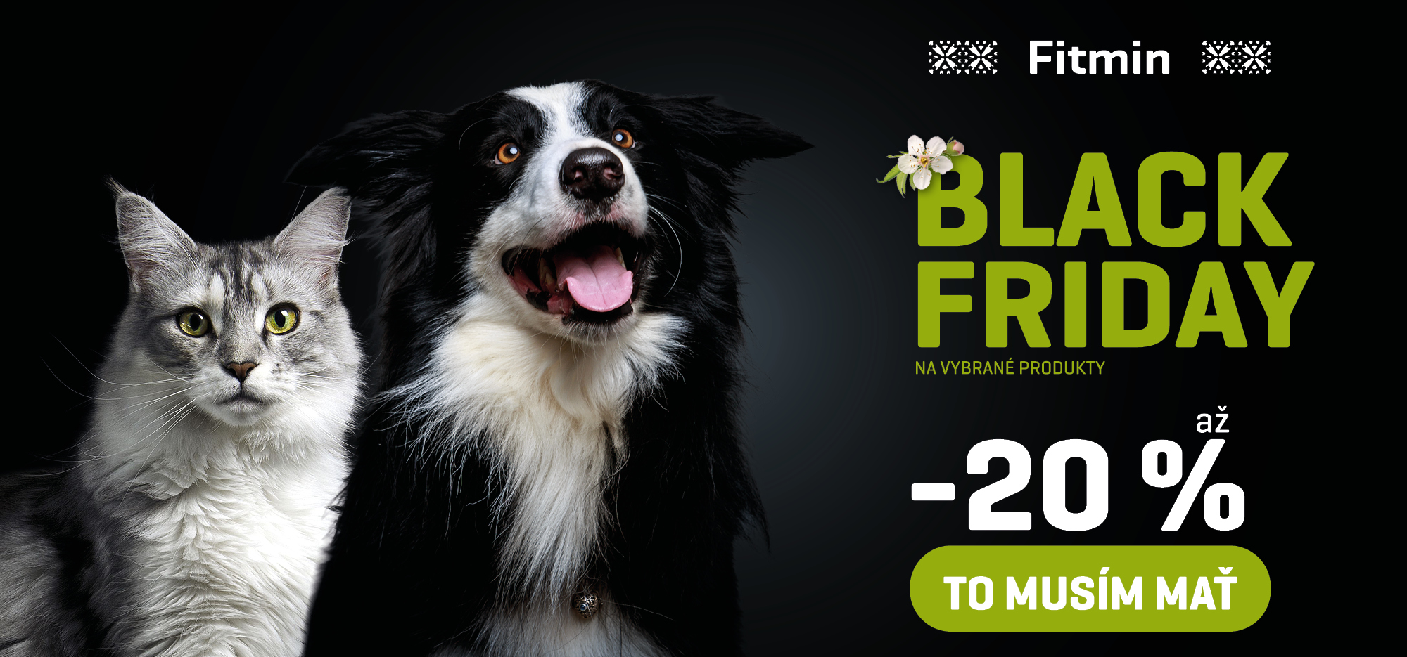 Květnový Black Friday slevy 20 %