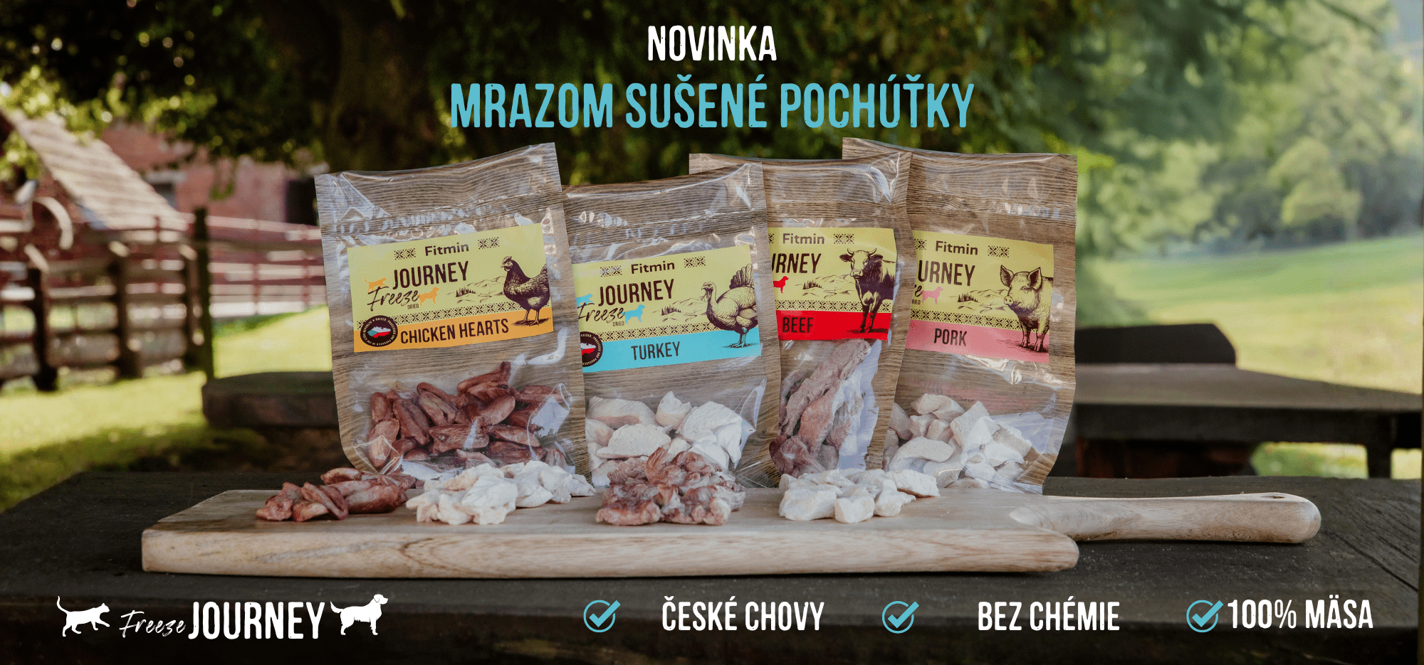 Freeze Journey - mrazom sušené pochúťky