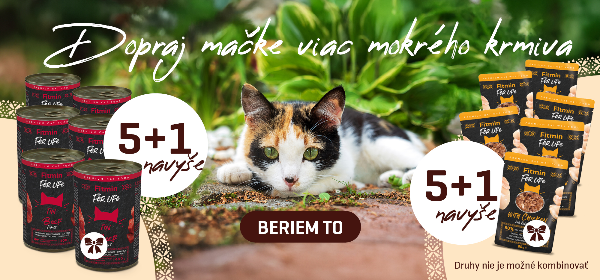 Kočky - kapsičky a konzervy 5+1