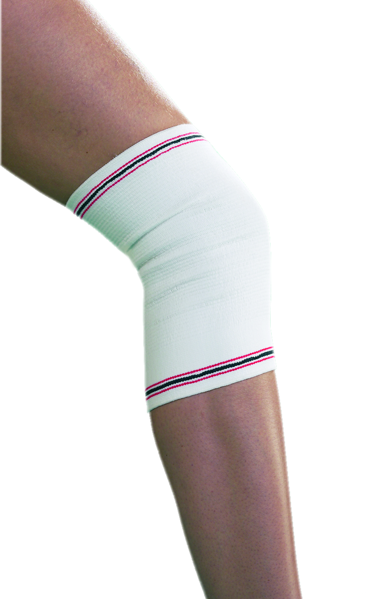 Sportfix Elastická kolenní bandáž Barva: Bílá, Velikost: S