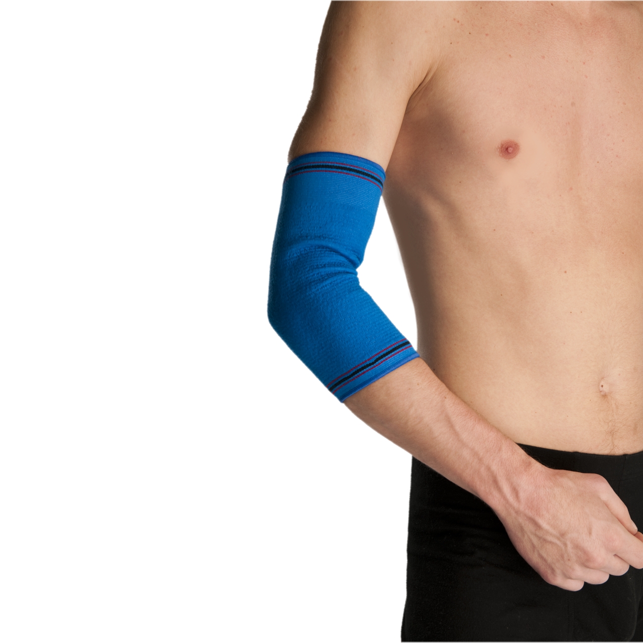 Sportfix Elastická loketní bandáž Barva: Modrá, Velikost: M