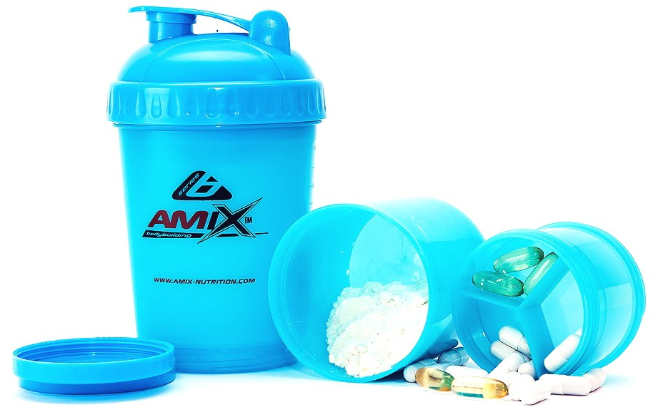 Amix šejkr Monster Bottle Colour Barva: Zelená