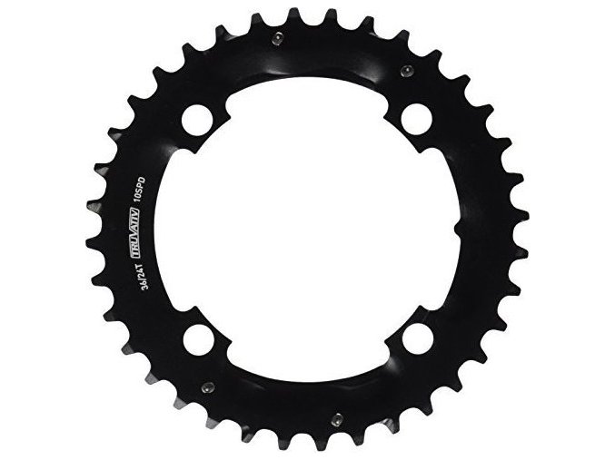 Chain Ring MTB 36T S1 104 AL3 Blast Black 2x10 (Specialized36/24)