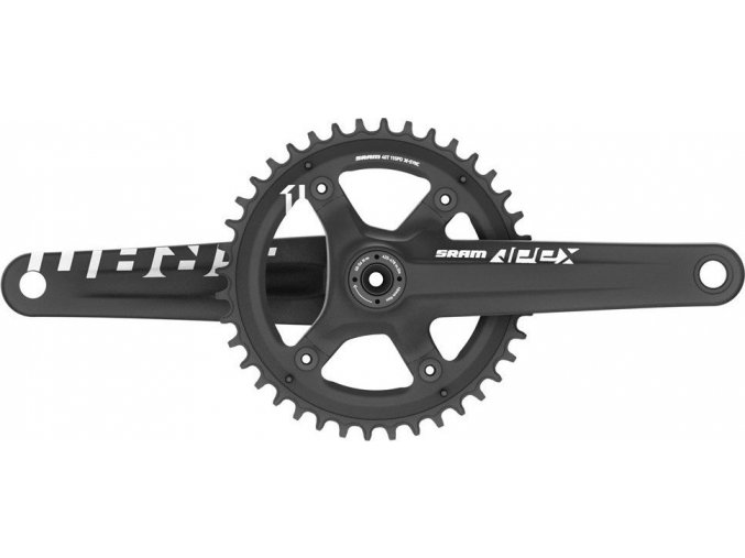 Kliky SRAM Apex 1 GXP 175 Black se 42z X-SYNC převodníkem (osa není součástí balení)