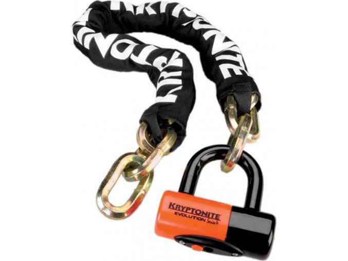 Kryptonite New York Chain 1210 (12mm x 100cm) with EVS4 Disc 14mm Shackle -