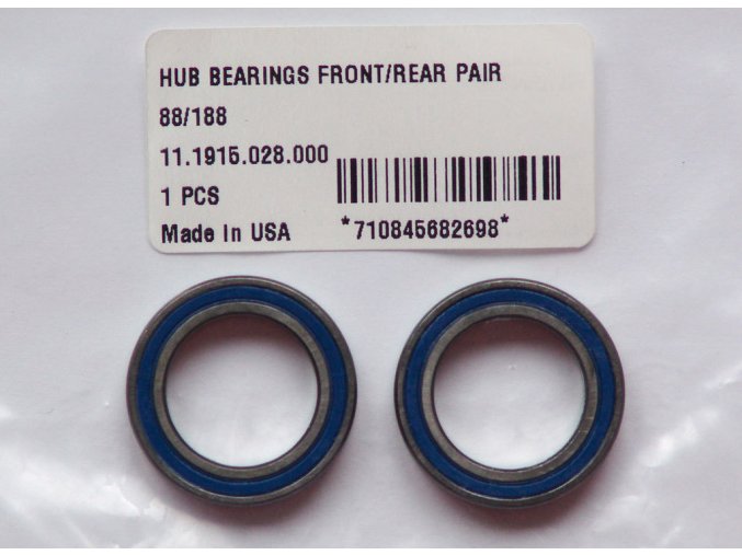 Hub Bearings Front or Rear Zipp 88/188 Pair