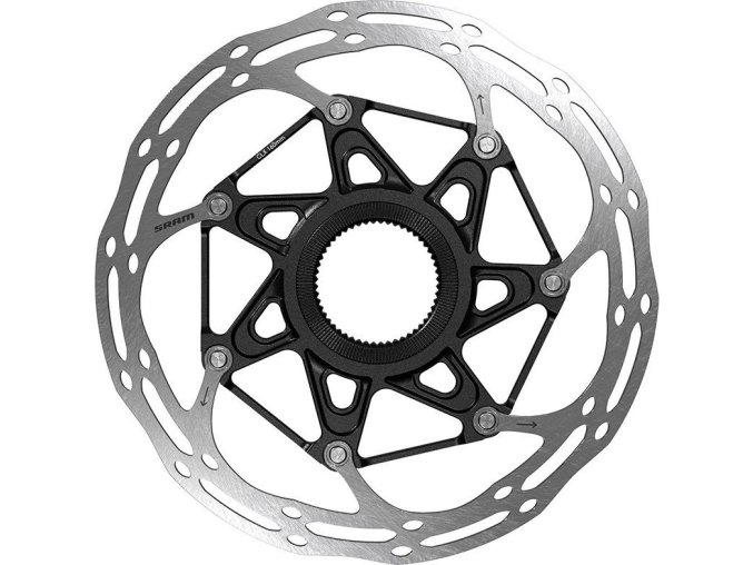 Kotouč SRAM Centerline 2 Piece CenterLock 180mm Black Rounded