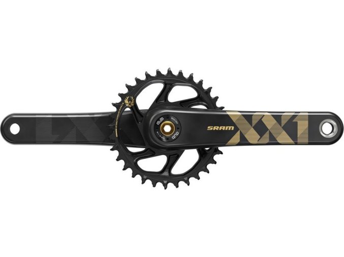 Kliky SRAM XX1 Eagle Boost 148 DUB 12s 175 s Direct Mount 34z X-SYNC 2 Chainring Gold (osa