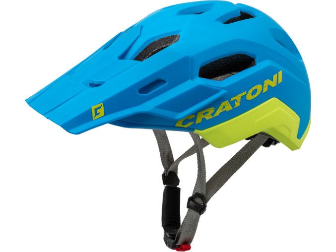 Cratoni C-MANIAC 2.0 TRAIL - blue-lime matt