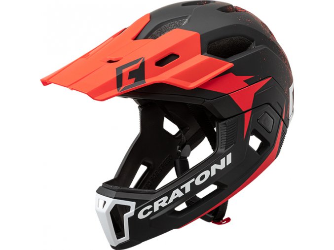 Cratoni C-MANIAC 2.0 MX - black-red matt