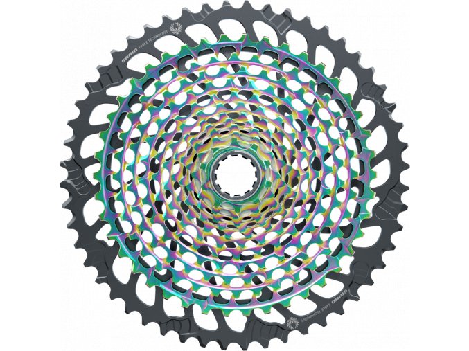 Kazeta SRAM XG-1299 Eagle 10-52z, 12 rychl., Rainbow