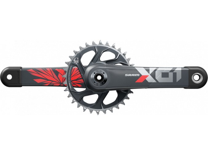 Kliky SRAM X01 Eagle DUB 12s 175 s Direct Mount 32z X-SYNC 2 převodník Lunar Oxy (DUB o