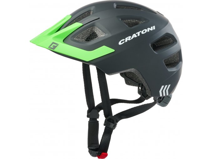 Cratoni Maxster Pro black-neongreen matt