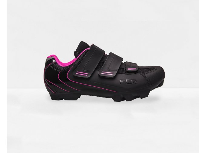 MTB tretry FLR F55 Black/Pink