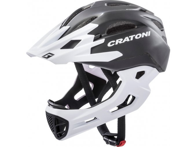 Helma CRATONI C-Maniac Black/White Matt - S/M (53-56cm)