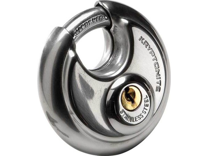 Zámek KRYPTONITE Disc S.S Key padlock 70mm