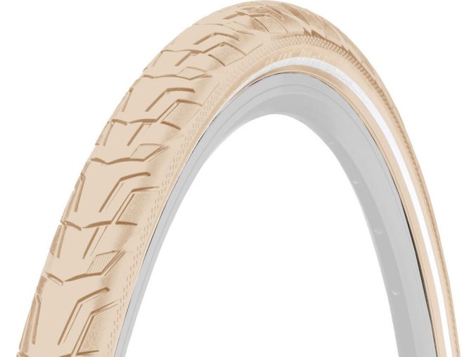 Plášť CONTINENTAL Ride City 28 Reflex Cream drát - 700x42C